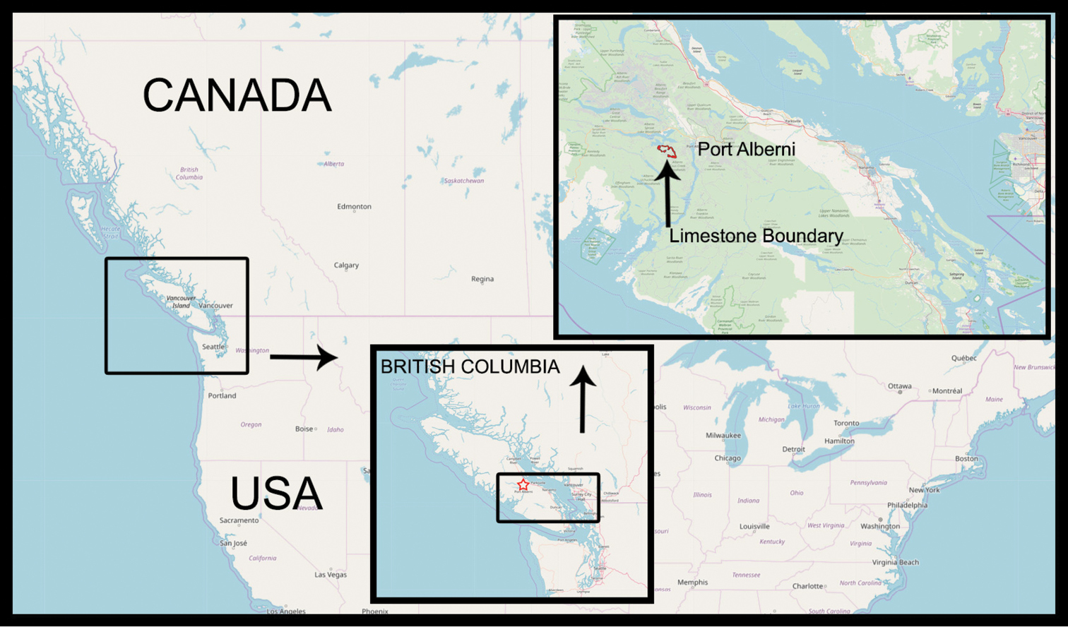 Vancouver Island Caves Map The Cave-Dwelling Dipluran (Diplura, Campodeidae) On The Edge Of The Last  Glacial Maximum In Vancouver Island Caves, North America (Canada)